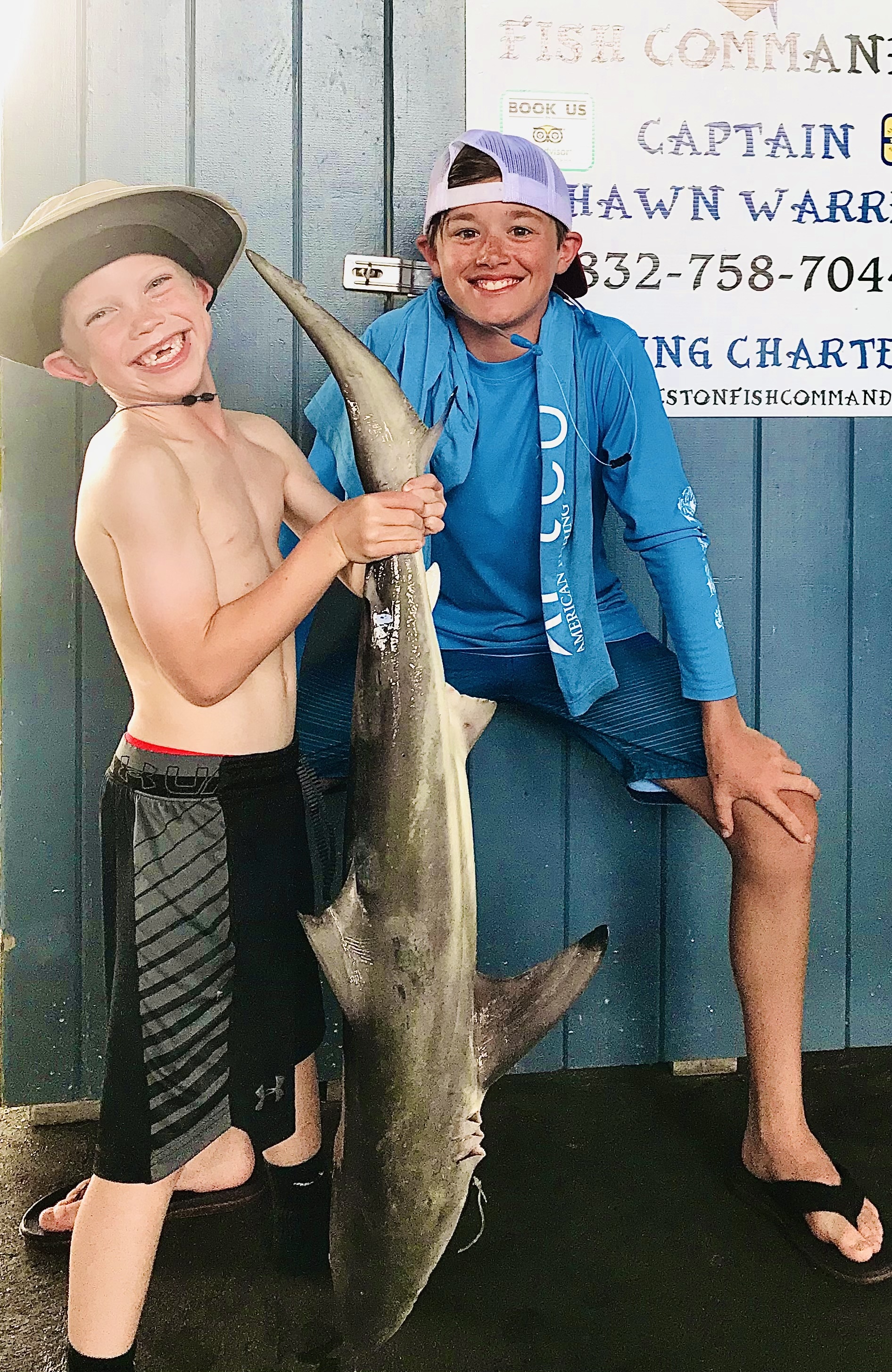 Galveston Big Three fishing charter photo — Galveston with Captain Shawn Warren