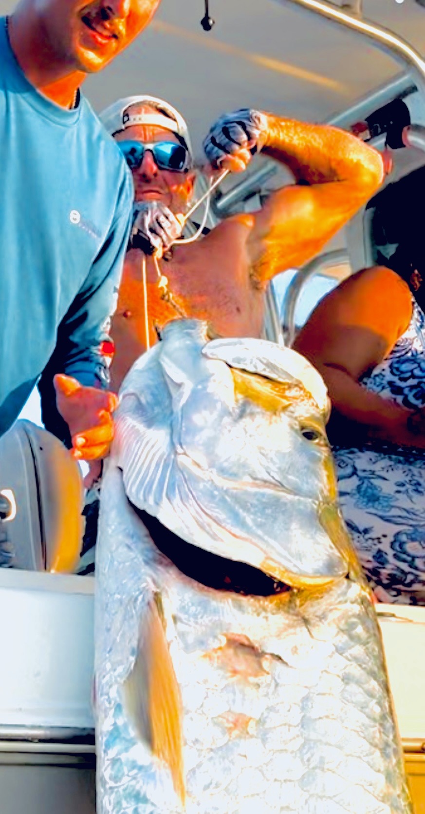 Texas Tarpon Hunt fishing charter photo — Galveston with Captain Shawn Warren